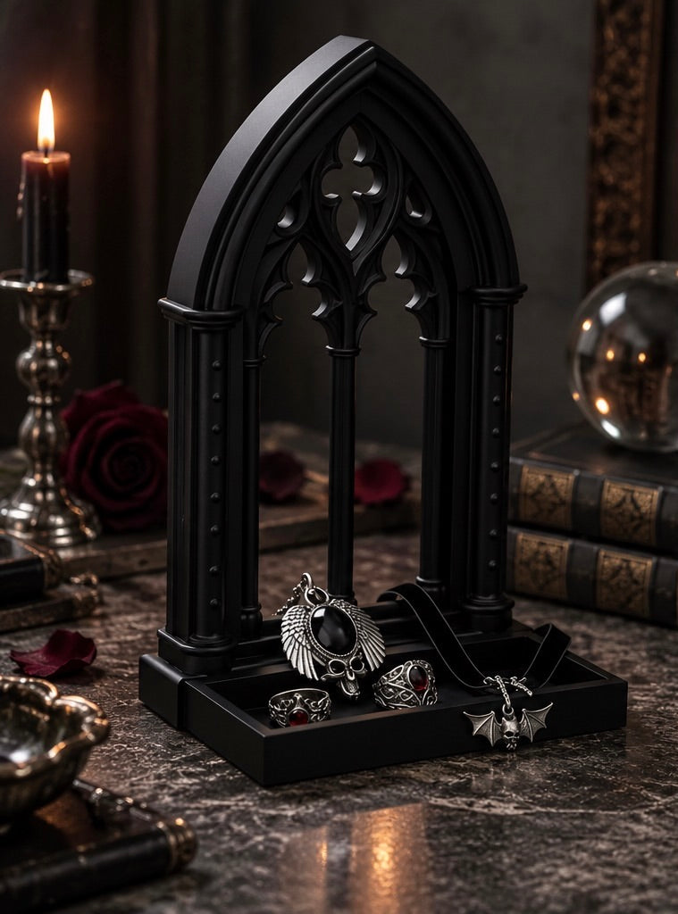 Gothic jewelry tray