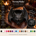 Gothic Bat Demon Jewelry Tray Dark Trinket