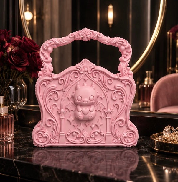 Cute Goth Baby Dragon Handbag Kawaii Pastel Goth