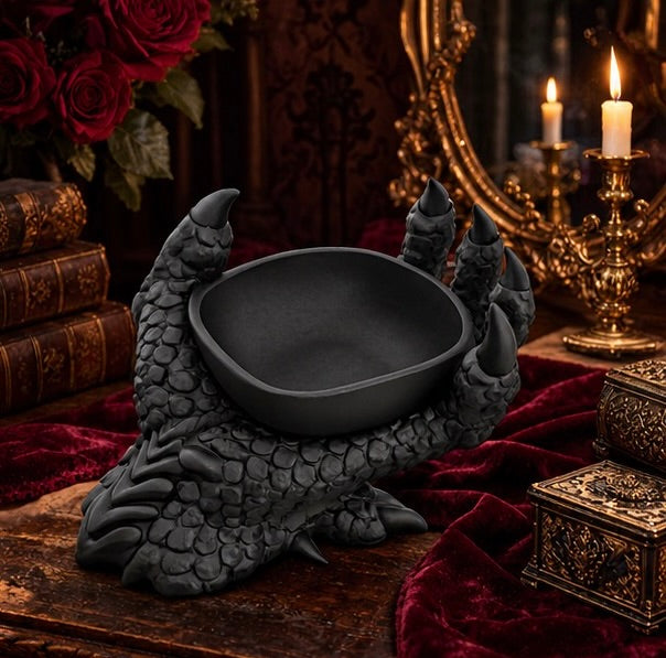 Dragon Claw Jewelry Holder Gothic Trinket Tray