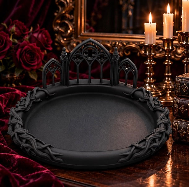 Gothic Arch Jewelry Holder Rooted Trinket