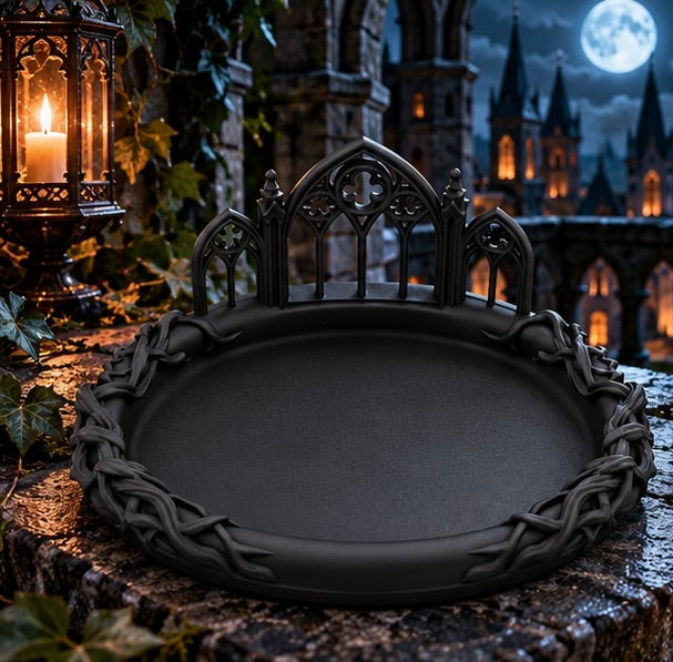 Gothic Arch Jewelry Holder Rooted Trinket