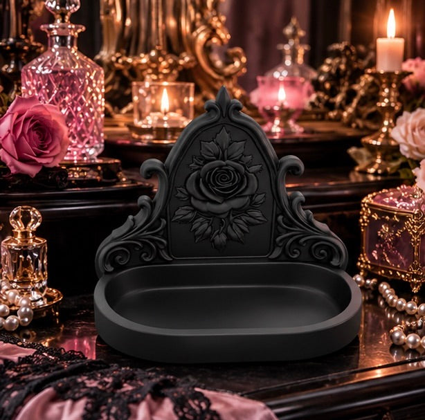 Gothic Rose Jewelry Organizer & Catchall Tray
