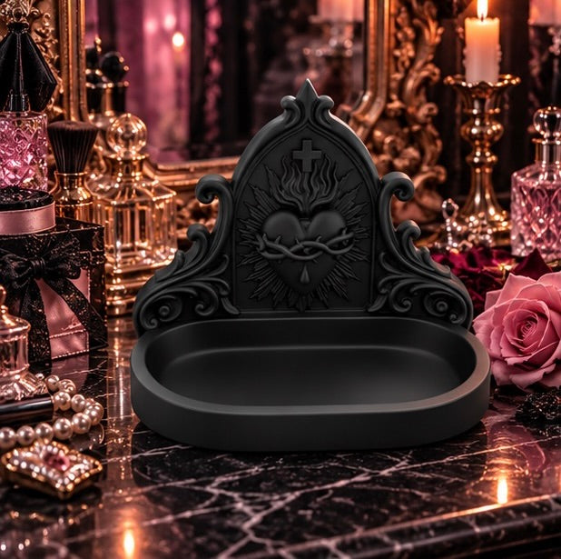 Gothic Sacred Heart Jewelry Organizer & Catchall