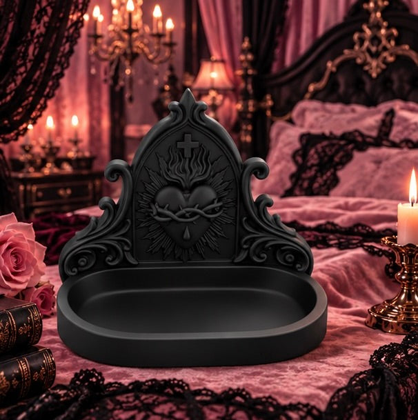 Gothic Sacred Heart Jewelry Organizer & Catchall