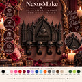 Gothic Cathedral Key Holder All Seeing Eye