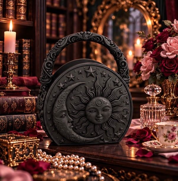 Sun and Moon Gothic Handbag