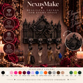 Gothic Rose Skull Key Holder Cathedral Rack