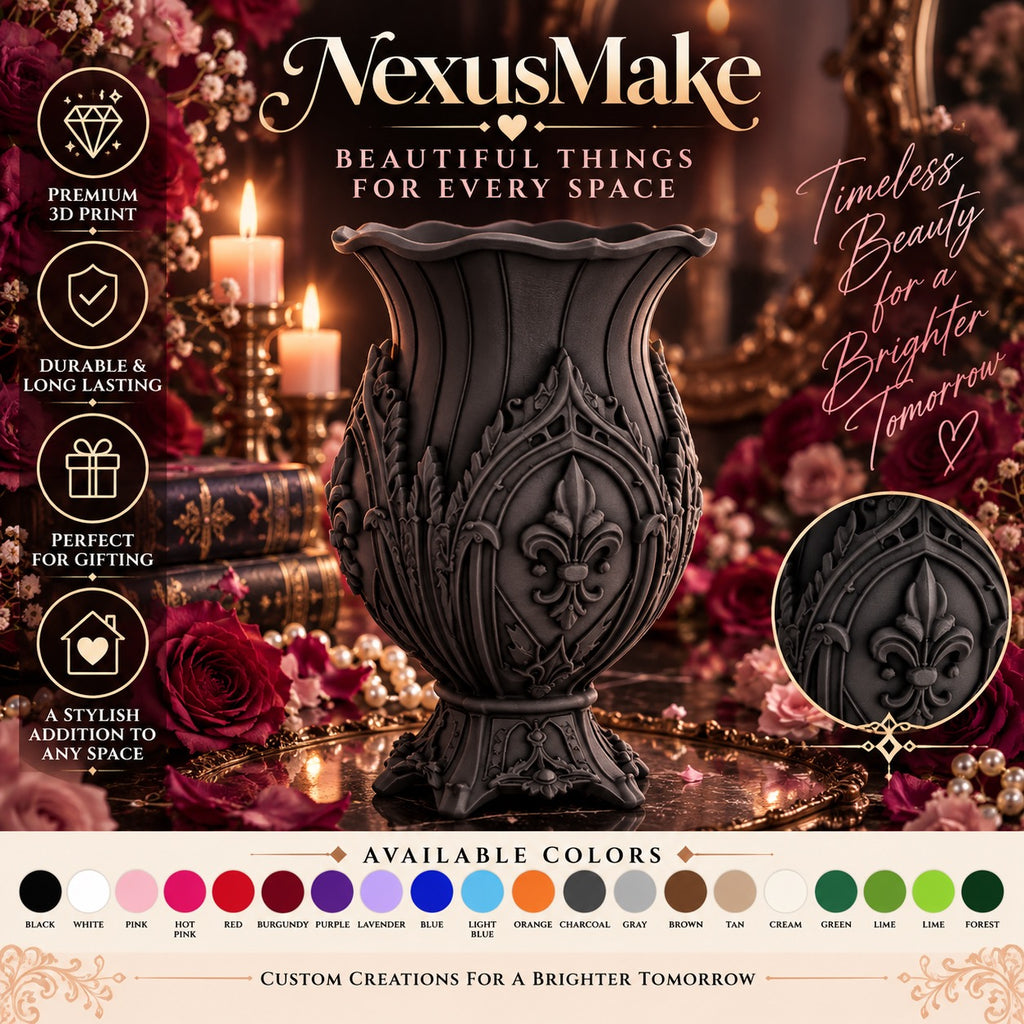 Gothic Baroque Vase Goth Home Decoration