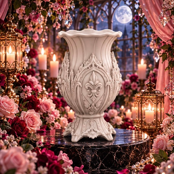 Gothic Baroque Vase Goth Home Decoration