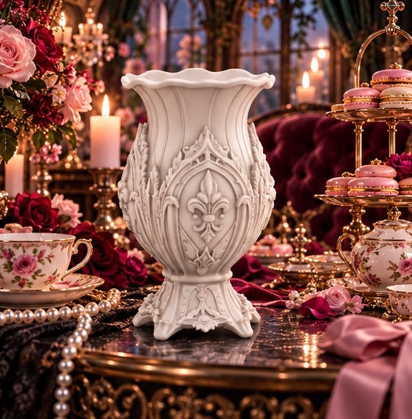 Gothic Baroque Vase Goth Home Decoration