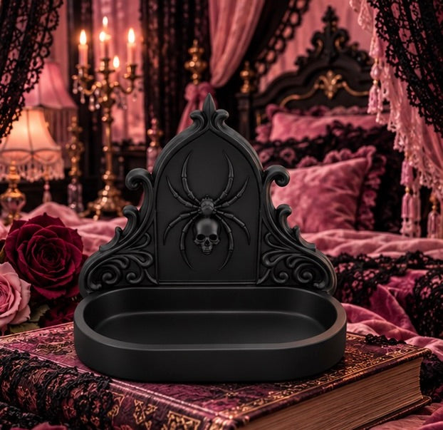 Gothic Spider Jewelry Organizer & Catchall Tray