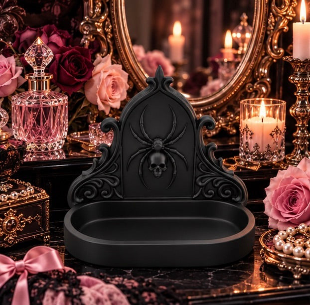 Gothic Spider Jewelry Organizer & Catchall Tray