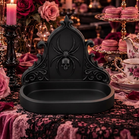 Gothic Spider Jewelry Organizer & Catchall Tray