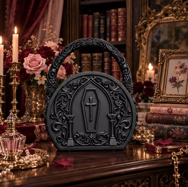 Gothic Coffin Purse Handbag Alternative Fashion