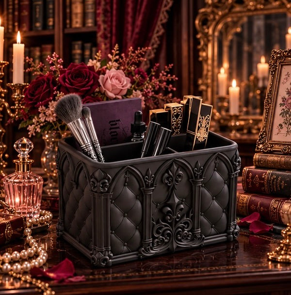 Goth Makeup Organizer Gothic Vanity Storage