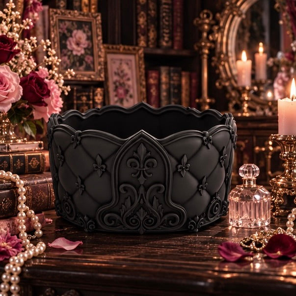 Goth Vanity Tray Gothic Bathroom Organizer