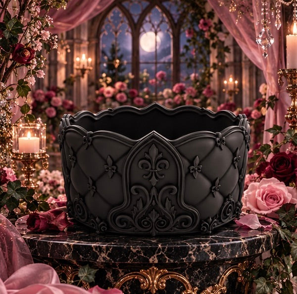 Goth Vanity Tray Gothic Bathroom Organizer