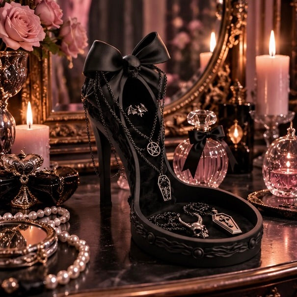 Gothic High Heel Jewelry Organizer & Catchall Tray