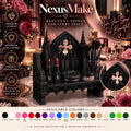 Goth Cathedral Desk Shelf Organizer & Phone Stand