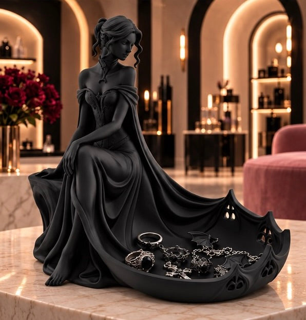 Goth Lady Catchall Organizer