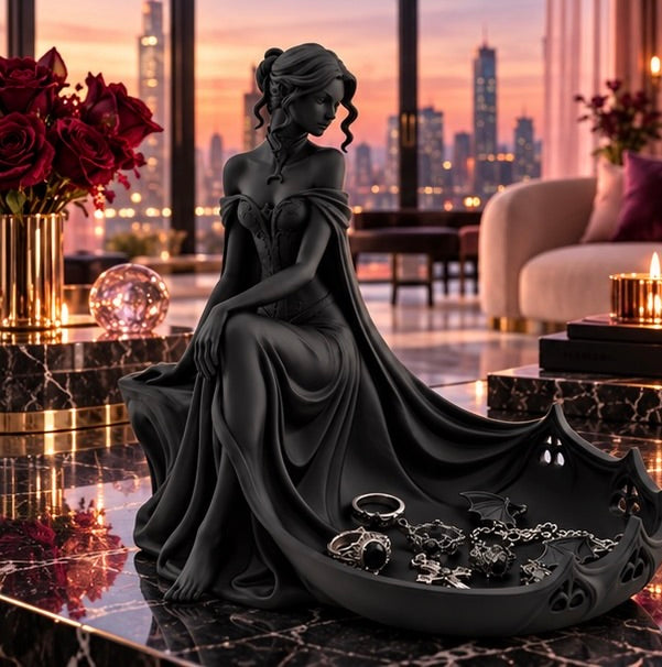 Goth Lady Catchall Organizer