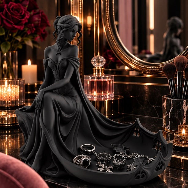 Goth Lady Catchall Organizer