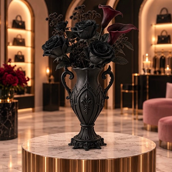 Gothic Baroque Vase Dark Elegance Goth Home Decor