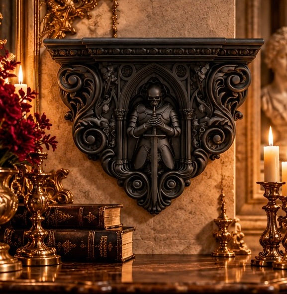 Gothic Knight Altar Shelf