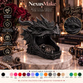 Gothic Dragon Skull Jewelry Organizer Catchall