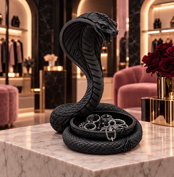 Goth Cobra Holder Gothic Snake Organizer