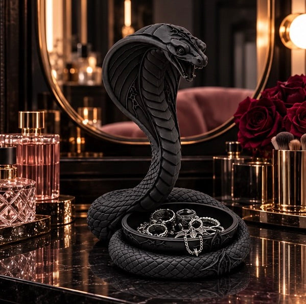 Goth Cobra Holder Gothic Snake Organizer